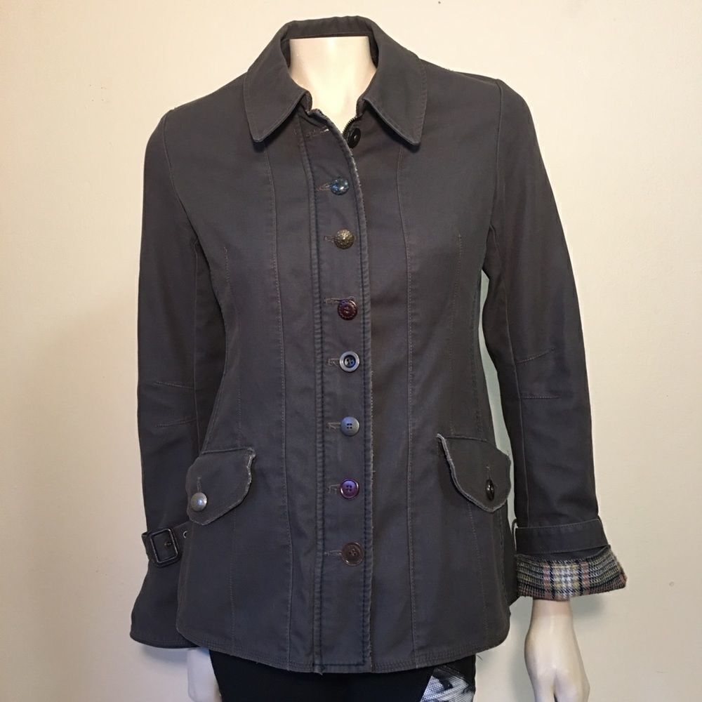 Jigsaw cotton jacket
